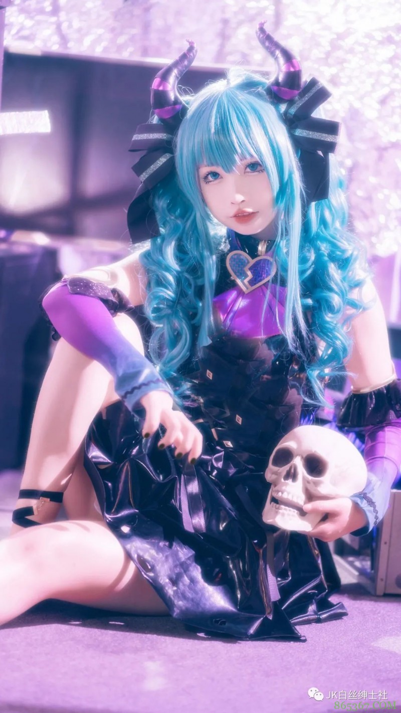 cos:初音未来miku小恶魔cos正片@雪糕有点咸