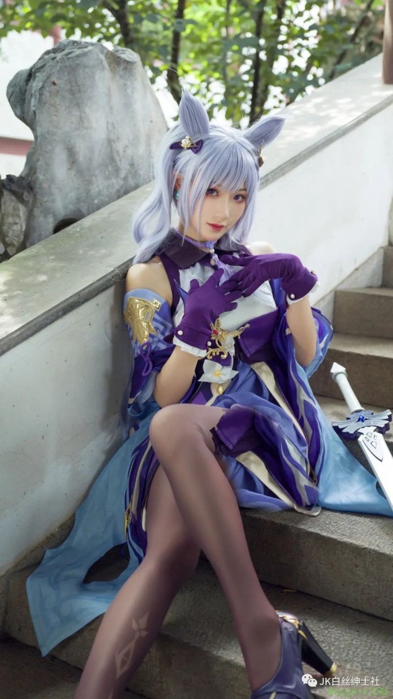 cos:原神刻晴cos正片@小暮,剑光如我,斩尽芜杂 !