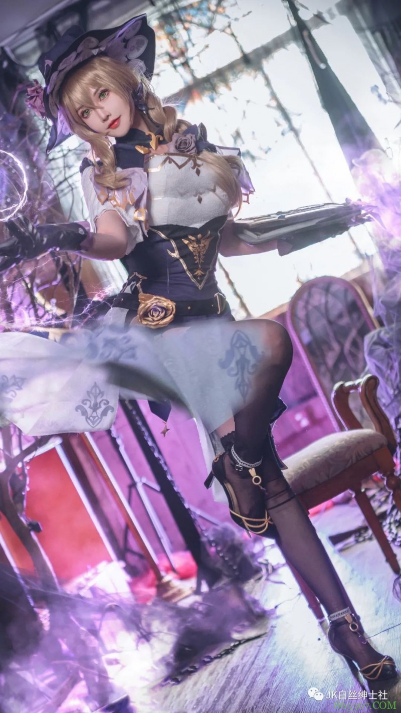 cos:原神丽莎cos正片@露兒大魔王
