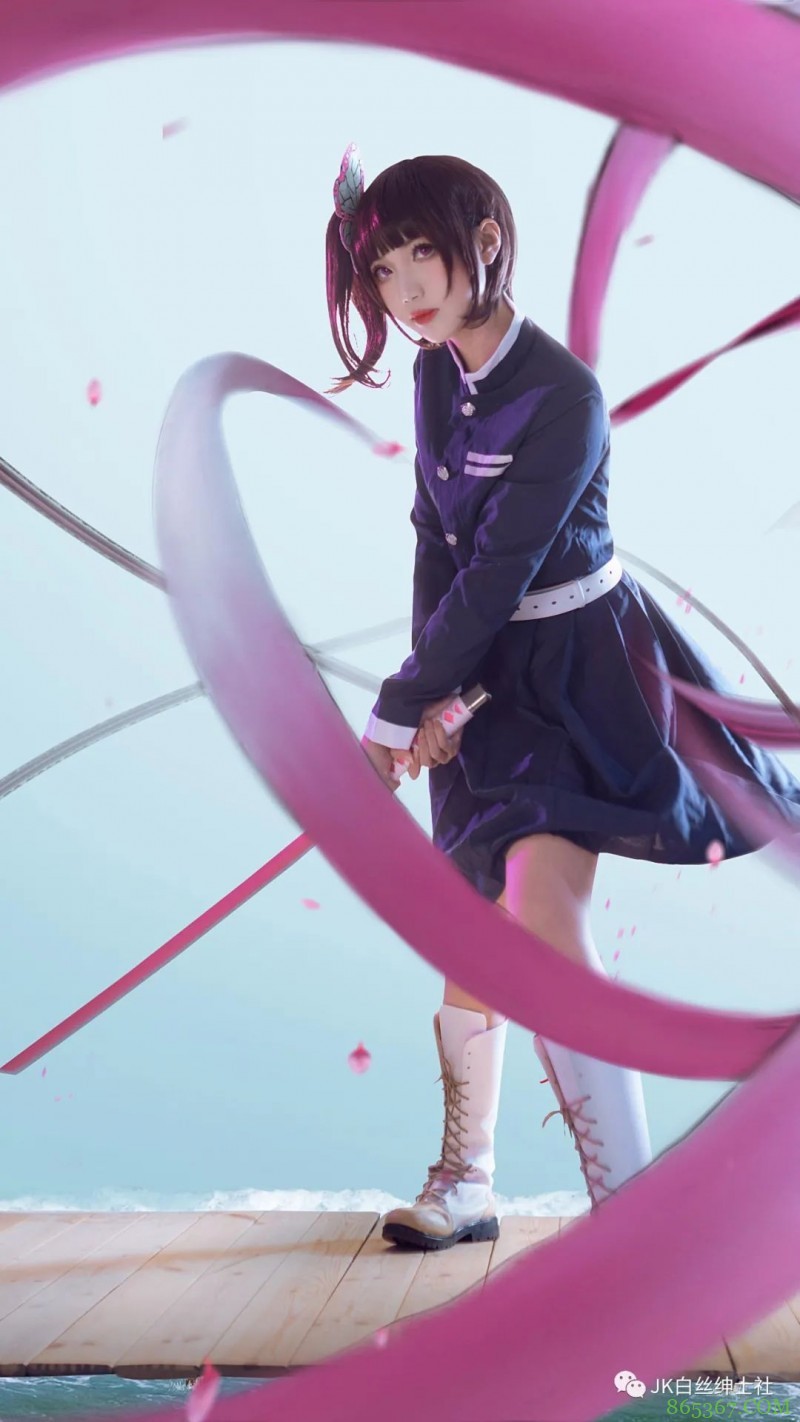 cos：鬼灭之刃栗花落香奈乎cos正片@血诺