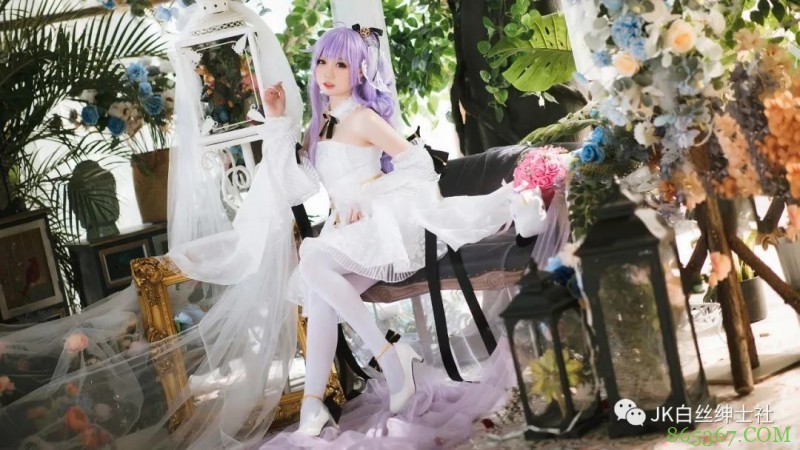 cos：二次元cos大赏独角兽梦想的纯白誓约cos正片@焖焖碳