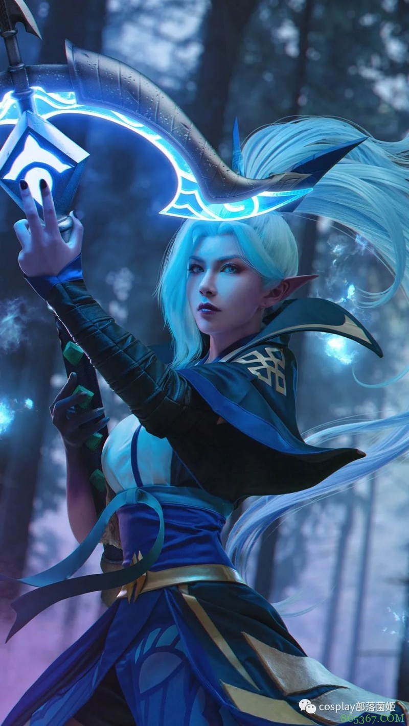 cos:英雄联盟灵魂莲华薇恩cos正片@吱吱,并肩作战