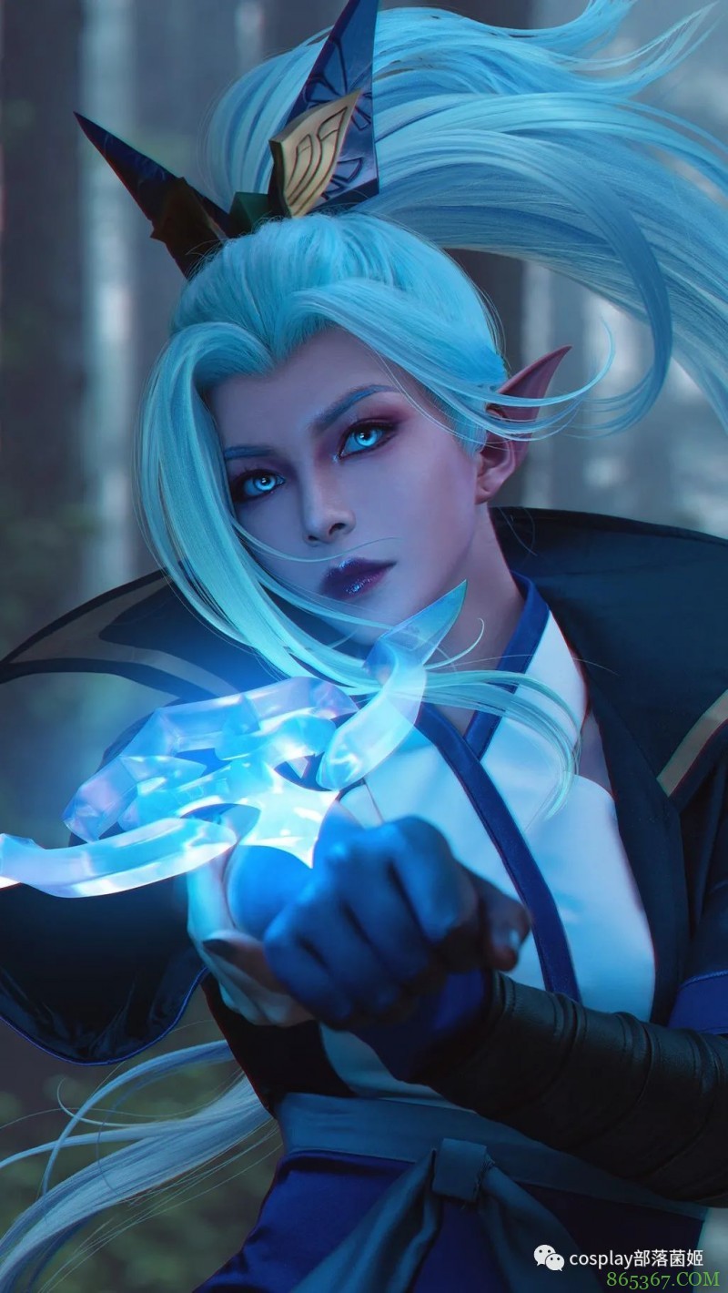 cos:英雄联盟灵魂莲华薇恩cos正片@吱吱,并肩作战
