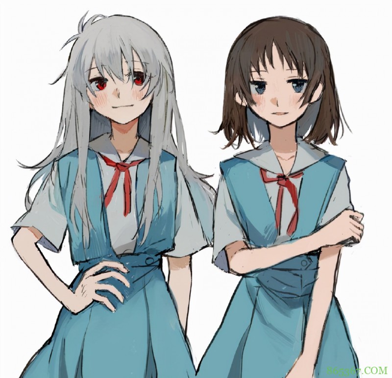 网友分享性别转换版EVA,明日香变黄毛帅哥,真嗣渚薰变美女