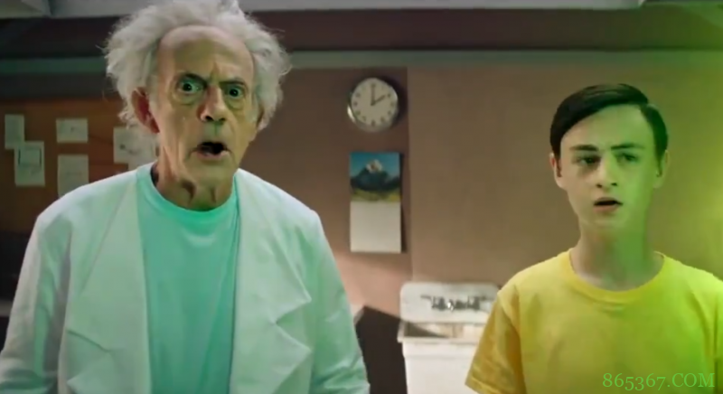 瑞克和莫蒂推出真人版？瑞克简直神还原，莫蒂感觉差点意思