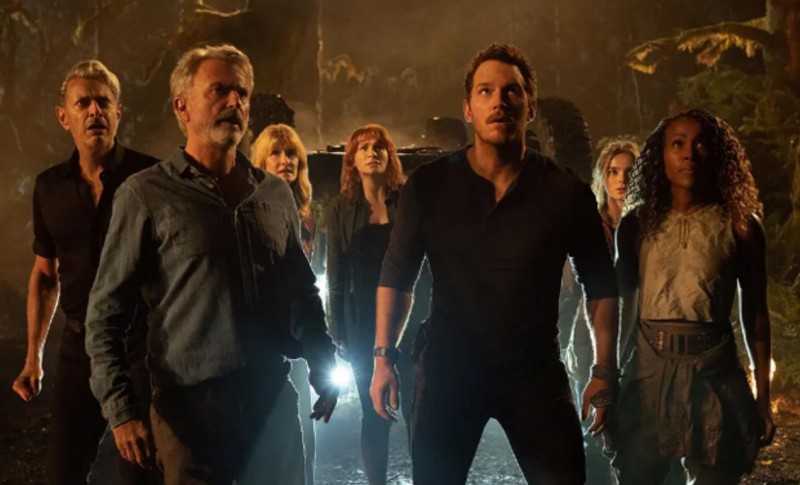 《侏罗纪世界3》中人与龙的模范父女的照片 《侏罗纪世界3》中人与龙的模范父女