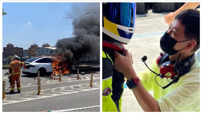 林志颖自撞火烧车!6岁儿坐副驾被救下车后「说了这句话」