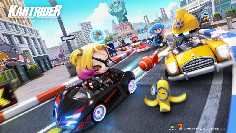 「跑跑卡丁车」系列跨平台新作《跑跑卡丁车：飘移》展开全球事前预约活动