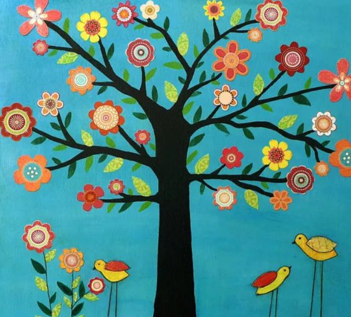 走着走着，花就开了