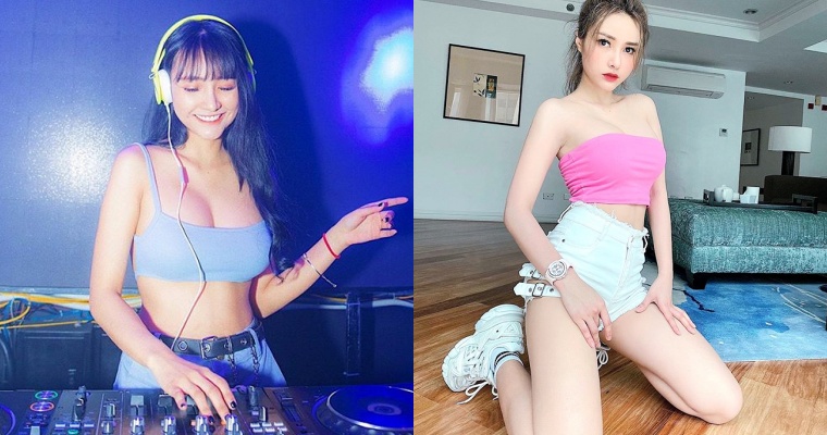 亞洲辣 DJ 再 +1！越南正妹 Jenny 超敢露！白皙渾圓「側乳、南北半球」比音浪還晃…