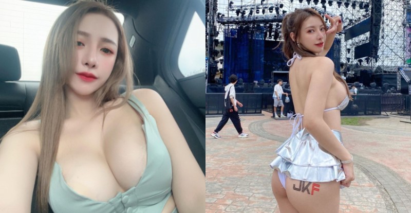 真．正妹廚娘「丁丁dingding」曬絕世蜜桃臀當飯後水果！