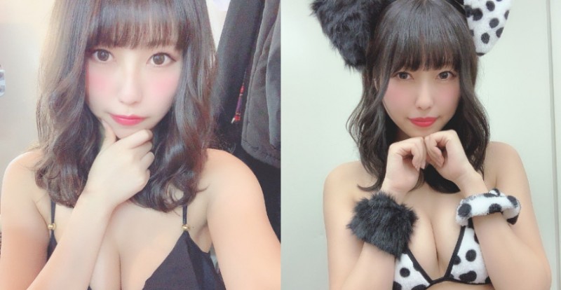 會不會重心不穩？美腿女神「倉田夏希」奶重腳輕　太滿差點炸出！