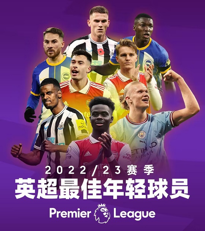 大发体育-英超赛季最佳年轻球员候选:哈兰德、萨卡领衔,枪手三人入选,大发助力你的致富之路!