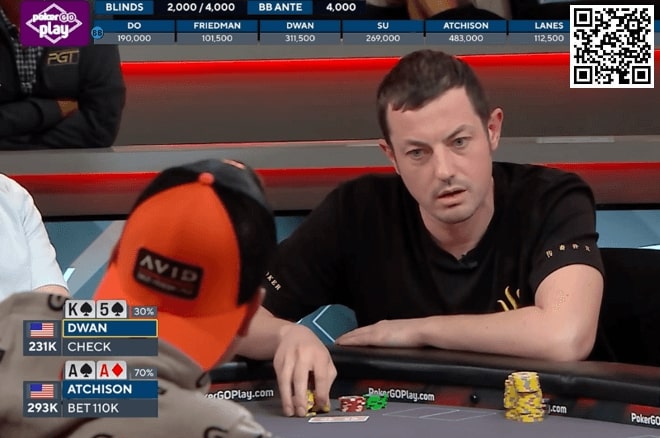 【EV扑克】简讯 | Tom Dwan“头铁”撞上口袋A，结束主赛事之旅