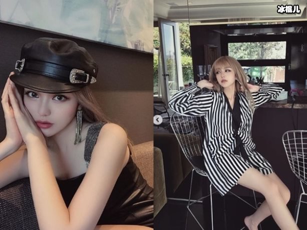 周扬青分手后状态很好,晒照为自家服装宣传露腰装秀身材火辣