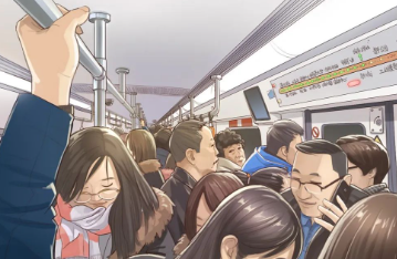 地铁小风波的图片 地铁小风波