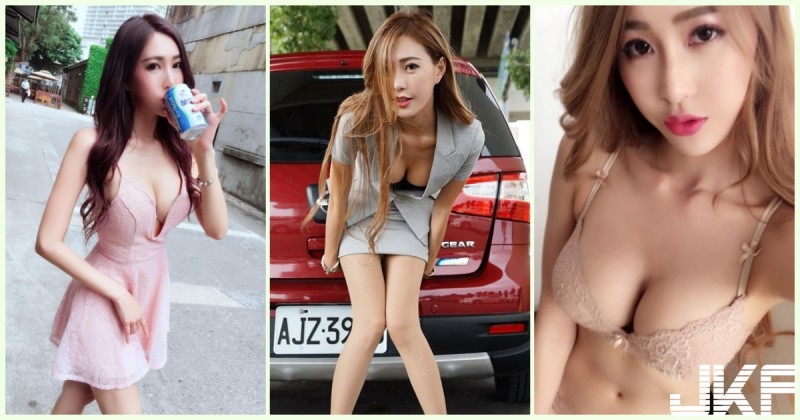 路邊驚見「爆乳OL辣妹」兇悍身材有夠犯規！一個「邪惡彎腰」讓路人都看醉了…