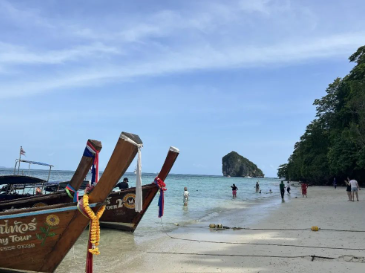 感恩甲米雨季的好天气的图片 感恩甲米雨季的好天气