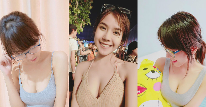 超胸狠馬尾眼鏡妹美乳「瘋狂彈跳」！對不起但我真的很想來個布丁…