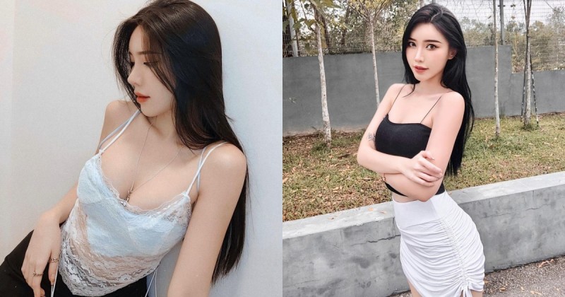 這長髮妹太辣啦！大馬女孩「曾薇儀Jenn」美乳蠻腰有夠兇，拍照根本零死角！