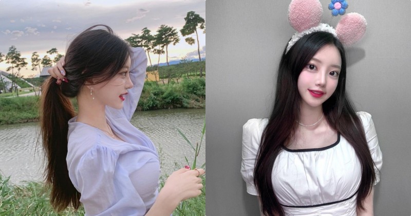 可愛小仙女「乳量其實很豐滿」，側身照「凹凸的曲線」太犯規了！