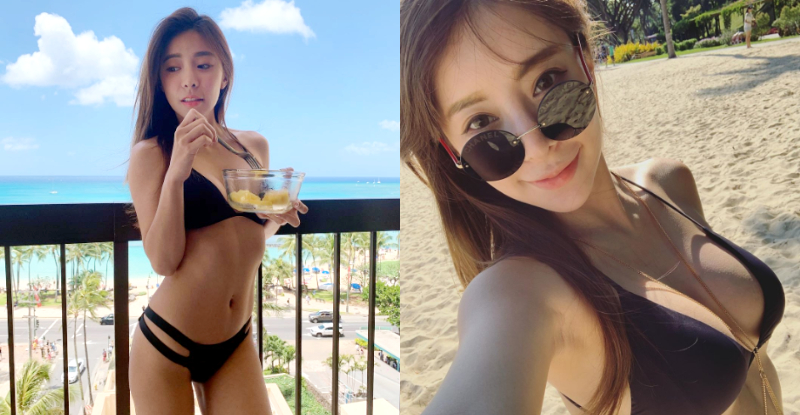 嗆辣舞孃「蘿菈Laura」戴墨鏡還擋不住超高伏特，乍現鮮嫩美乳一不小心就將人”溝”魂！