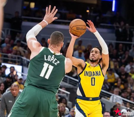 大发体育-哈利伯顿24分字母哥利拉德缺阵 步行者大胜雄鹿3-1 ,大发助力你的致富之路!