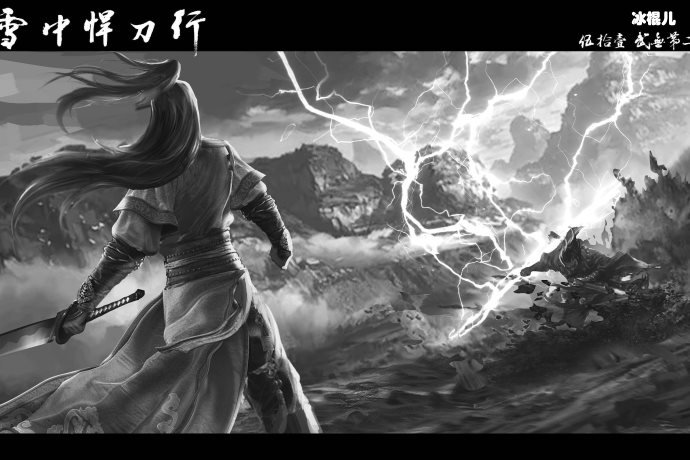 雪中悍刀行姜泥同人，女主姜泥造型照片曝光