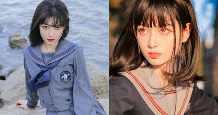 「地表最正數學老師」來了！顏值、仙氣高到破表…網友認證：已經超越橋本環奈了