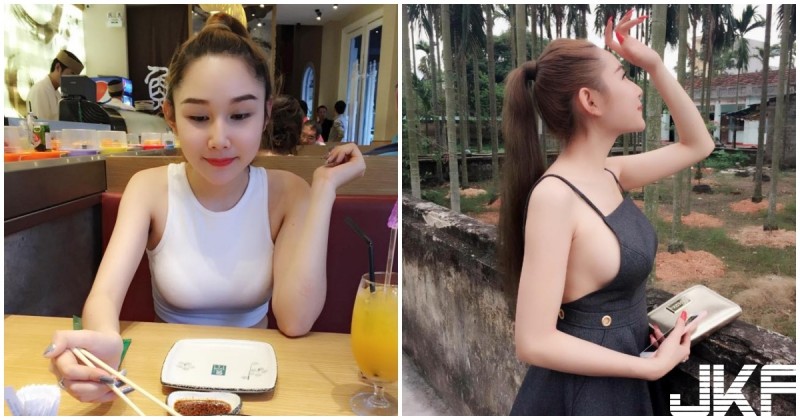 正妹兇猛側乳「完整外露」　臉書「大尺度露奶照」超噴火！