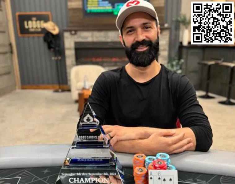 【EV扑克】太勇了!Q-high跟注河牌超池全压,成功夺冠