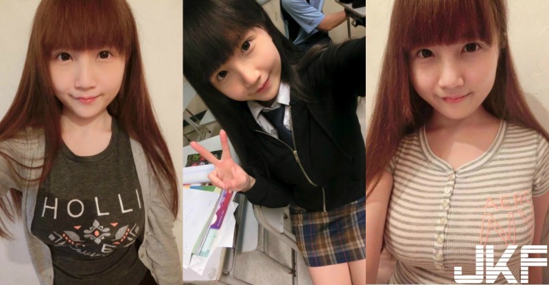 少女的發育不能等！巨乳學生妹「炸裂上衣」！內建「胸部平台」讓人簽名…