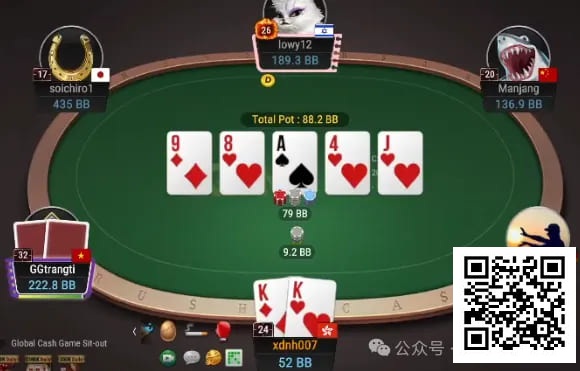 【EV扑克】牌局分析:3枪超小block bet