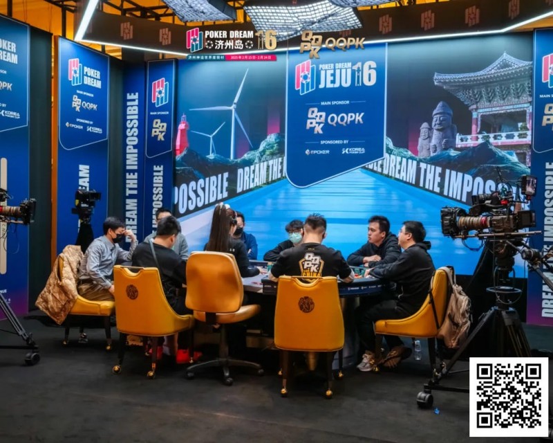 【EV扑克】PD16济州岛 | 中国军团强势包揽主赛事九人决赛桌,李栋势不可挡以超大优势继续领跑