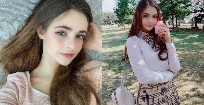 神正！首爾街頭出現「天使級正妹」…白皙肌膚X絕美臉蛋太逆天啦！