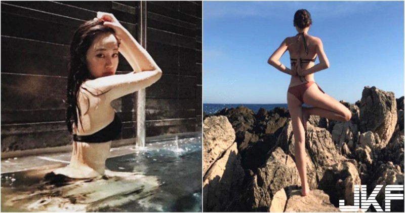 運動系「美乳千金」！出國遊學不忘展現身材！「長腿翹臀」火辣好曲線！