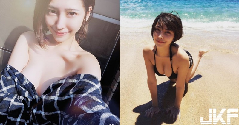 正妹「兇狠八字奶」不怕看！衣襟半開「銷魂畫面」深溝比臉長  網:可以虎一整晚呀！