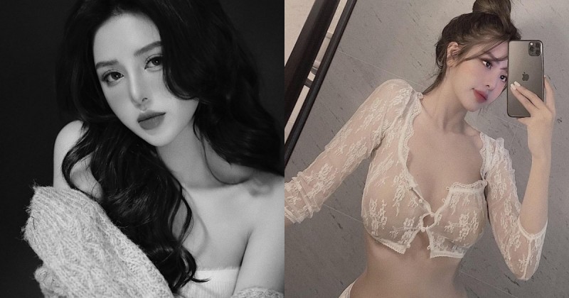 越南版巨乳范冰冰！「BaoBei」身材火辣超敢穿，透膚蕾絲秀「白嫩豪乳＋小蠻腰」！