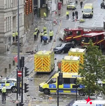 迈博体育 英国汽车冲撞人群致27伤