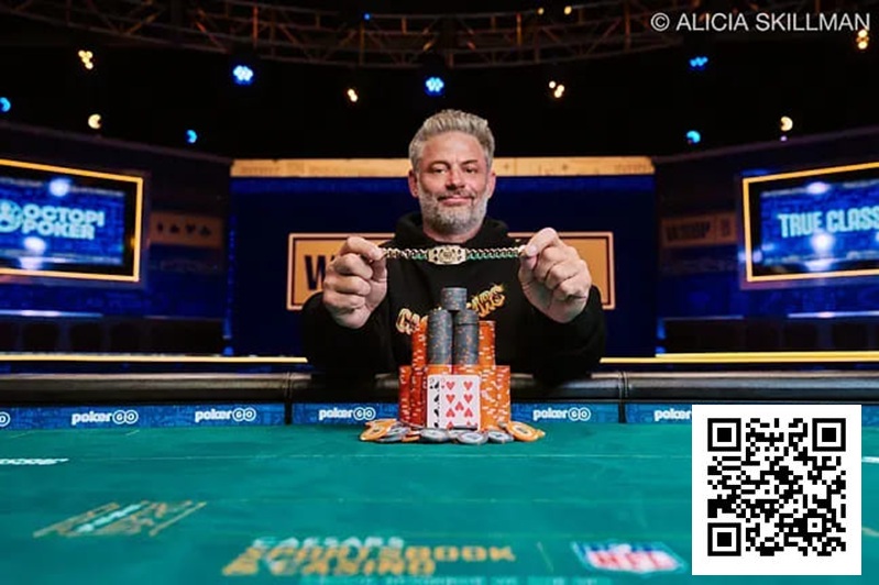 【EV扑克】2025WSOP | 国人Zhang Xinwen赛事34斩获季军,杨崇贤在50K豪客赛进入十强