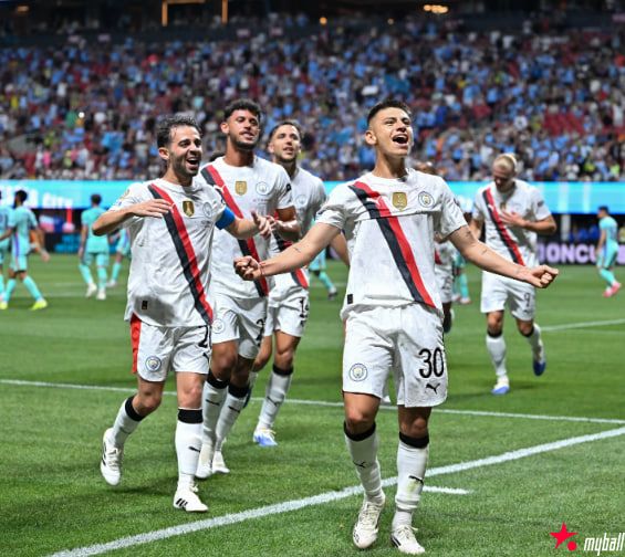 迈博体育 世俱杯-哈兰德点射京多安双响 曼城6-0艾因携手尤