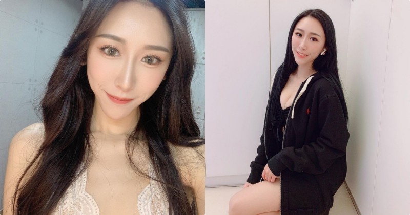 穿超辣短褲的正妹「馮馮feng」，「白嫩美腿視角」超誘惑！