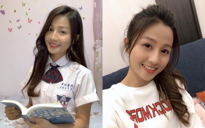 文化系花Mega進化！青澀小妹「邱紫庭」大漲奶　渾圓「乳白色雪球」讓人移不開視線