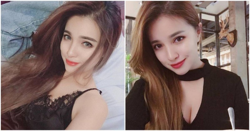 女人味十足的正妹LenaMia，黑色毛衣下有「火辣豐滿美乳」！