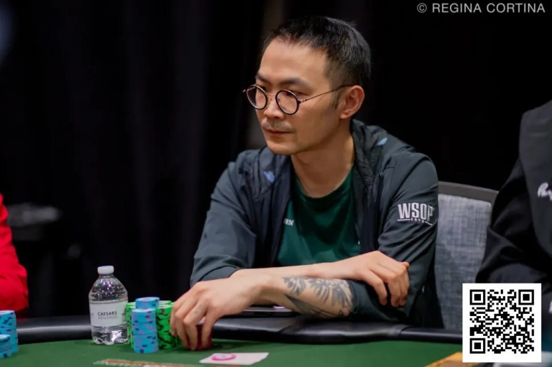 【EV扑克】2025WSOP | Wang Yilong以第二大记分牌携手Ren Lin进入68号赛事16强