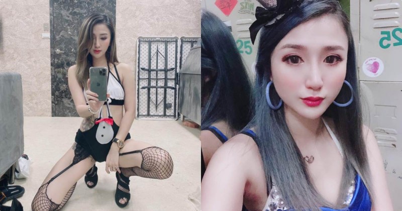 火辣S曲線舞者「Jiepow 虎牙妹」，多處挖空造型「畫面好嗆辣」！
