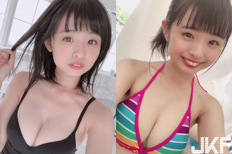 被譽為「三十年一遇巨乳蘿莉」笑起來兔寶寶牙超Q　配上G級巨乳也太過分！