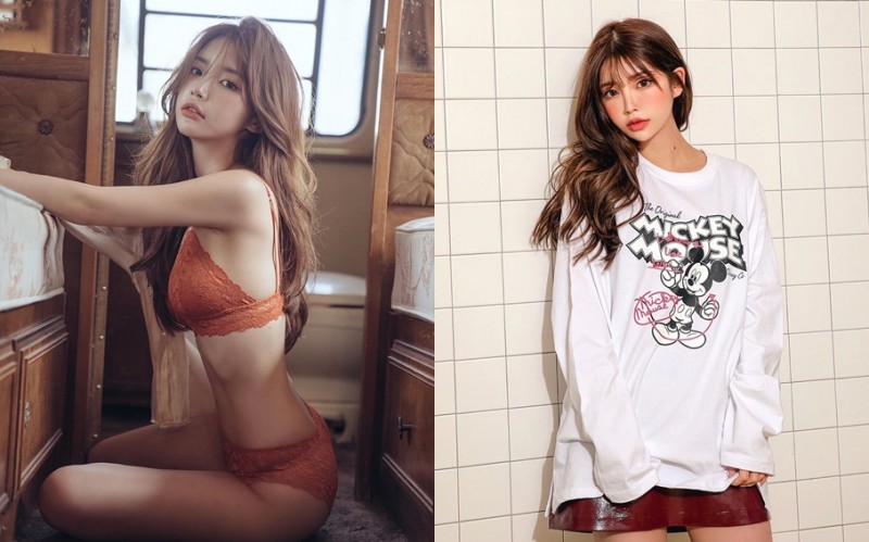 天使嫩模「차유진」絕美面容神撞臉IU　纖細身材暗藏「白皙雪乳」畫面激晃