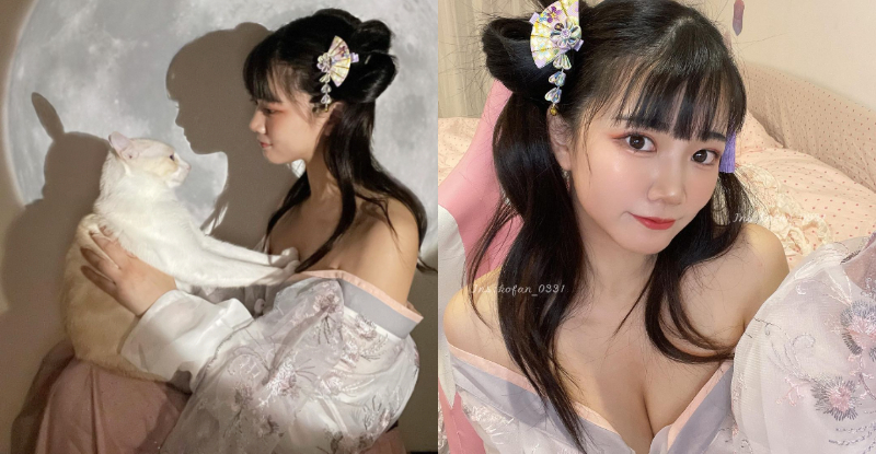 嫦娥駕到！「可凡Kofan」中秋掛上白皙玉兔，無害眼神讓宅男跪求領養