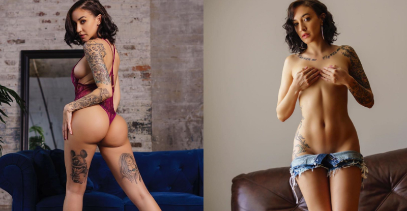 刺青妹「肉體解禁」狂野美學超震撼　「色氣入骨髓」衣服一脫徹底爆發